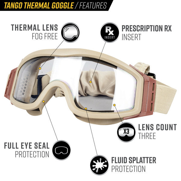 Valken Tango Thermal Airsoft Goggles Valken Tango Thermal Airsoft Goggles